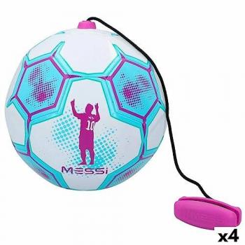 Entrena como Messi: Paquete de Balones y Cuatro Cuerdas de Poliuretano