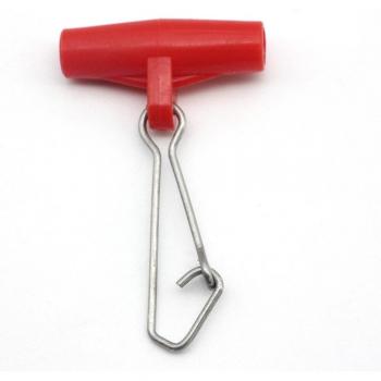 Rompin 10pcs Red Green Plastic Head Swivel with Sinker Slide