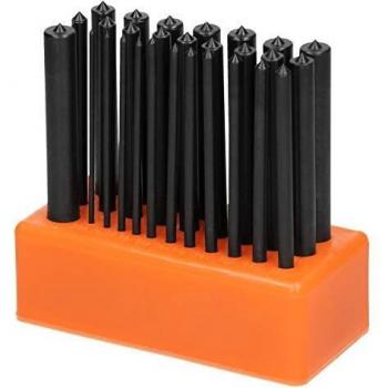 Jeu de 28 pointeaux de transfert ECD Germany, 2,4-13,4 mm