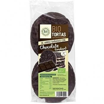 Bio‑Schokoladenfondant Reiskuchen von Solnatural – 100 g