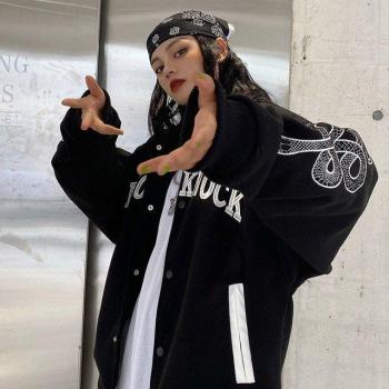 Vibe Style Embroidered Baseball Jacket for All