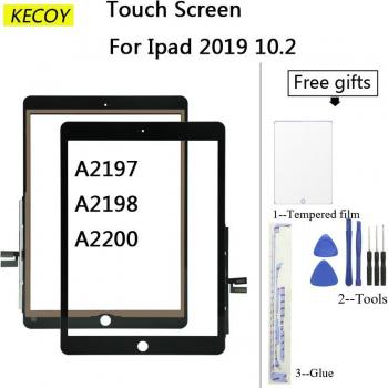 Pantalla Táctil para iPad 10.2, Reemplazo con Adhesivo