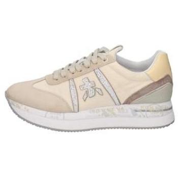 Premiata Damenconny Sneaker – Beige, Low-Top, Gr. 38 EU