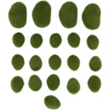 Piedras de Musgo Falsas para Decoración