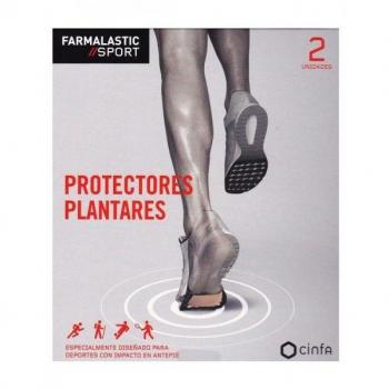 FARMALASTIC Sport Protectores Plantares Talla S 2 Unidades