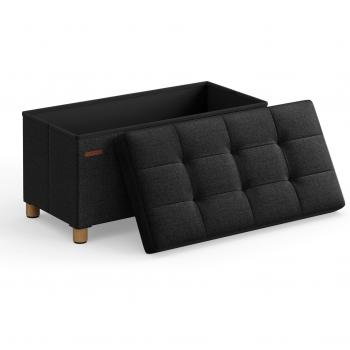 Praktischer Fußhocker mit integriertem Stauraum