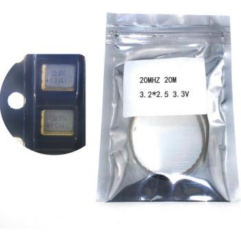 10pcs 20M SMD Active Crystal Oscillator 3225 3.2x2.5mm 3.3V 25PPM