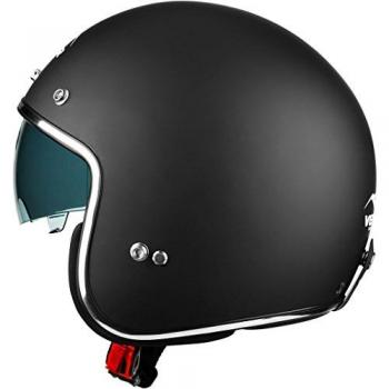 Jet Chopper Nero Opaco XS Casco Moto Simpson