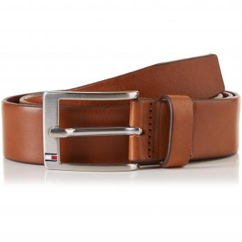 Tommy Hilfiger Herren NEW ALY BELT Gürtel, Braun, 105
