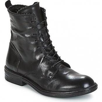 Boots Noir Mjus Pal Lace Femme