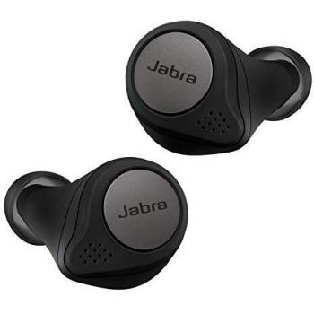 Sport‑Kopfhörer Jabra Elite Active 75t – Bluetooth In‑Ear mit langer Akkulaufzeit – Titanium Black