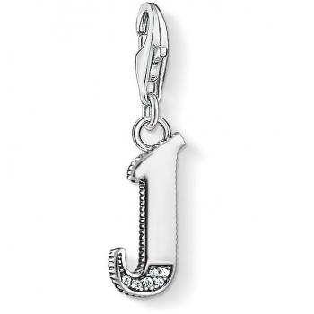 Pendentif Argent Lettre J