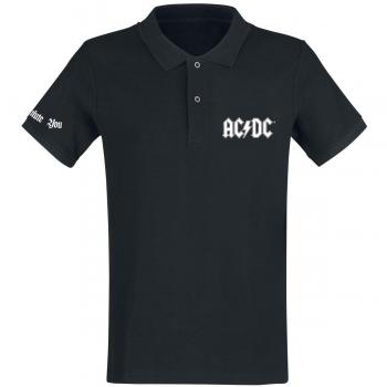 Polo AC/DC We Salute You Hombre Negro XXL
