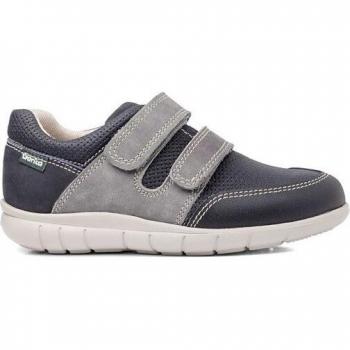 Zapatos Planos Azul Marino con Cierre Adherente para Niños