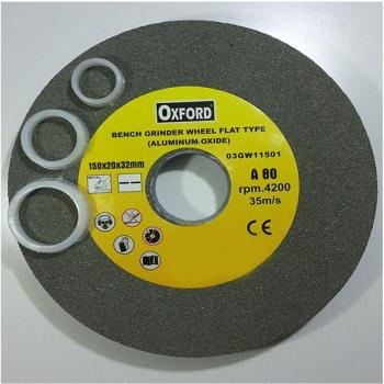 Disco Mola Abrasivo Grana 80 150 Mm Ossido Alluminio