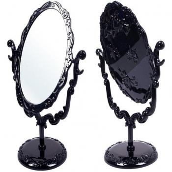 Compact Gothic Mirror with Stand