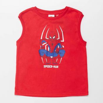 T-shirt Rouge Spiderman pour Enfant 8 ans