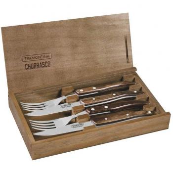 Tramontina 4 Pcs. Cutlery Set (2X Knives + 2X Forks)