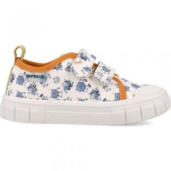 Tênis Garvalin 252382 Estampado Branco para Meninos