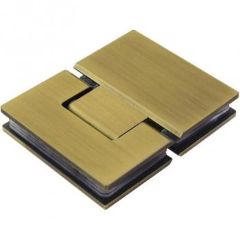 Bronze Bathroom Door Clip Hinge for Black Glass Shower Door