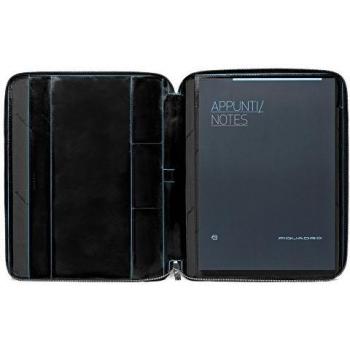 Piquadro Blue Square Notizmappe – hochwertiges Rindsleder, vielseitig einsetzbar