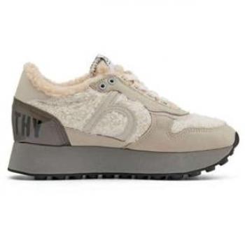 Duuo Calma High Femme 40 – Chaussure Blanc-Beige