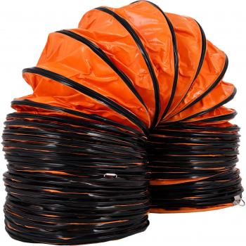 Flexible 10m/32ft PVC Duct Hose (12) – Mophorn – Black – 220V Ventilation