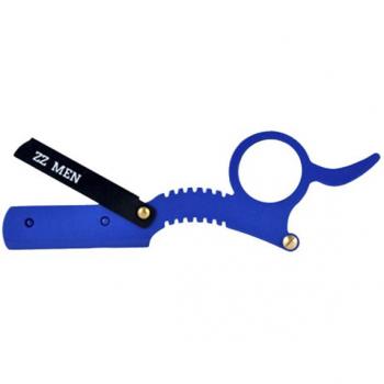 Razor Scissors Azul – Navaja de Corte con Tijera Perfect Beauty