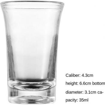 Vasos de Licor de Vidrio con Tamaño de 35 ml para KTV
