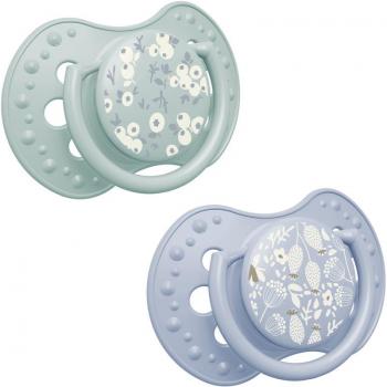 LOVI BLOSSOM 0-3m Boy's Pacifier Duo