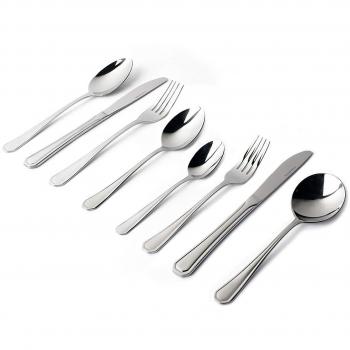 Sabichi Knightsbridge 44‑Piece Silver Stainless Kitchen Utensils