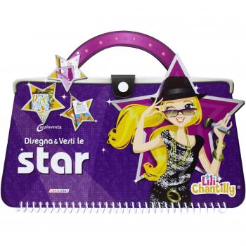 Disegna e vesti le star. Ediz. illustrata. Con adesivi