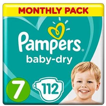 Pampers Baby-Dry Taglia 7 X112