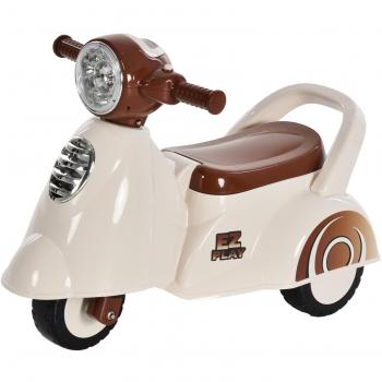 Moto Cross Elettrica Gialla con Rotelle per Bambini