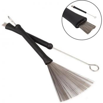 2Pcs Jazz Drum Brushes