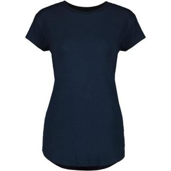 Rundhalsshirt Alife & Kickin Damen AriAK – Marine, M, Viskose (95 %) / Elasthan (5 %)