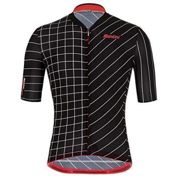 Sleek Dinamo Jersey Corto Santini Negro-Rosa XL