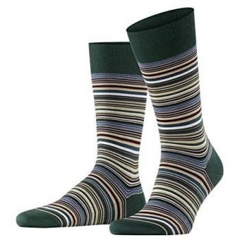 Falke Herren Socken Microblock mit Streifenmuster