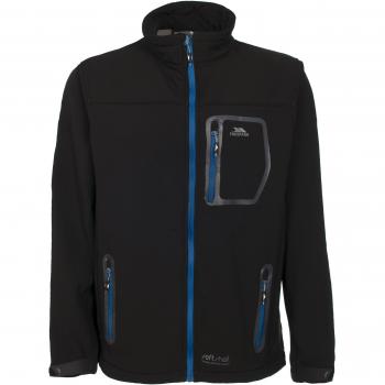 Trespass Amherst Chaqueta Softshell para Hombre, Negro