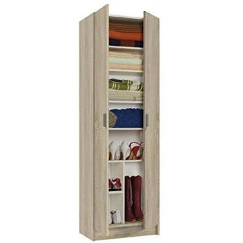 Duehome Armario auxiliar 2 puertas
