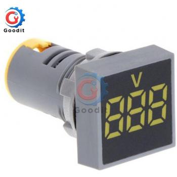 Digital Display Voltmeter 22MM AC 12-500V