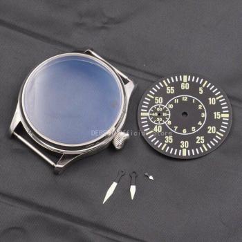 Corgeut 44mm Waterproof Watch Case