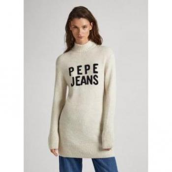 Pepe Jeans Modelo PL953387-BEIGE Vestido femenino