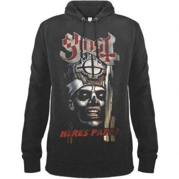Sudadera con capucha unisex Here Comes Papa Ghost para adultos