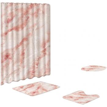 Badezimmer Zubehör: MeerStil WC‑Sitzabdeckung, 4 × Polyester