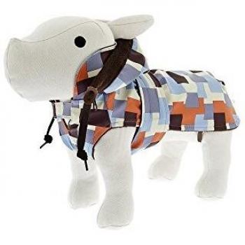 Cappotto per Cane Ferribiella Frozen, Disegno Optical, Taglia 75
