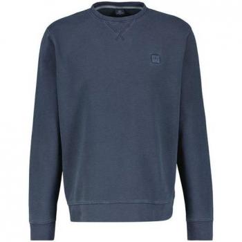 LERROS Sweatshirt mit Stickerei in Blau