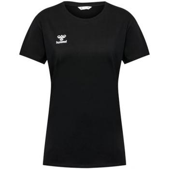 T-shirt Hummel Go 2.0 nera per donna XL