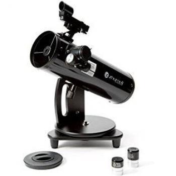 Zhumell Z100 Portable Reflector Telescope, Black – Model ZHUS001-1