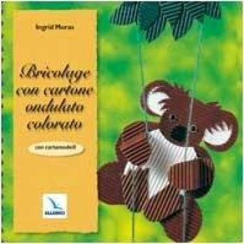 Bricolage con cartone ondulato colorato. Con cartamodelli